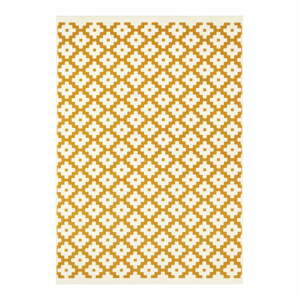 Celebration Lattice krémszínű-sárga szőnyeg, 80 x 150 cm - Hanse Home