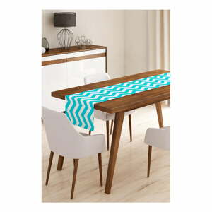 Blue Stripes mikroszálas asztali futó, 45 x 140 cm - Minimalist Cushion Covers