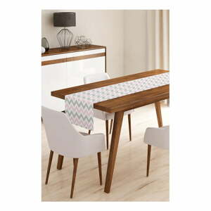 Pinky Grey Stripes mikroszálas asztali futó, 45 x 140 cm - Minimalist Cushion Covers