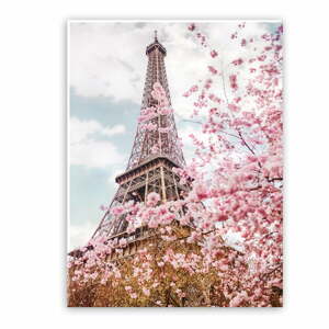 Romantic Eiffel vászonkép, 100 x 75 cm - Styler