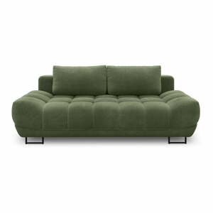 Cumulus zöld háromszemélyes kinyitható kanapé - Windsor & Co Sofas