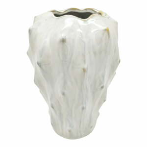Flora elefántcsont fehér kerámia váza, magasság 23,5 cm - PT LIVING