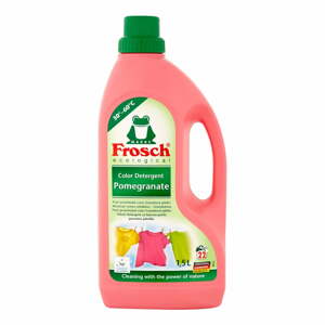 Frosch folyékony mosógél színes ruhákhoz gránátalma illattal, 1,5 l (22 mosás)