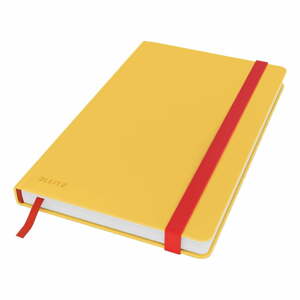 Sárga jegyzetfüzet, puha felületű, 80 lap - Leitz
