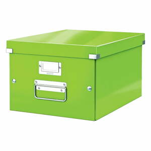 Universal zöld tárolódoboz, hossz 37 cm Click&Store - Leitz