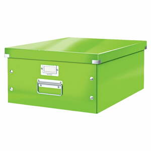 Universal zöld tárolódoboz, hossz 48 cm Click&Store - Leitz
