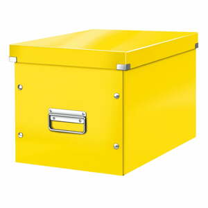 Office sárga tárolódoboz, hossz 36 cm Click&Store - Leitz