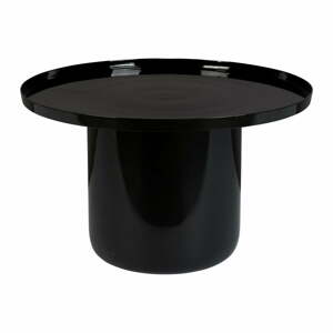 Shiny Bomb fekete dohányzóasztal, ø 67 cm - Zuiver