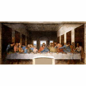 Az utolsó vacsora, 80 x 40 cm - Leonardo da Vinci másolat