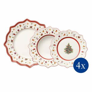 Toy's Delight 12 darabos porcelán karácsonyi tányérkészlet - Villeroy & Boch
