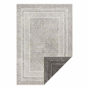 Berlin fekete-fehér kültéri szőnyeg, 80x150 cm - Ragami