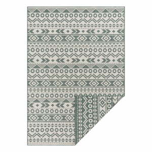 Roma zöld-fehér kültéri szőnyeg, 80x150 cm - Ragami