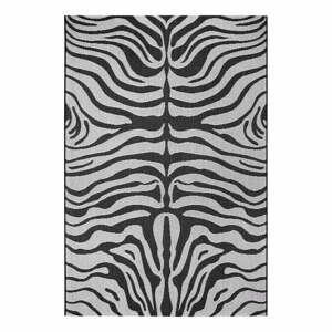 Safari fekete-bézs kültéri szőnyeg, 200x290 cm - Ragami