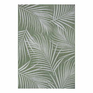 Flora zöld kültéri szőnyeg, 80x150 cm - Ragami