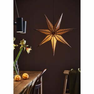 Glitter barna karácsonyi függő fénydekoráció, hosszúság 75 cm - Markslöjd
