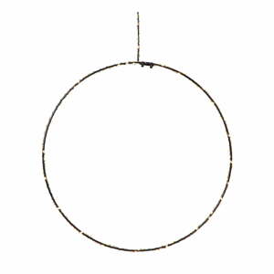 Alpha Circle fekete karácsonyi függő fénydekoráció, magasság 30 cm - Markslöjd