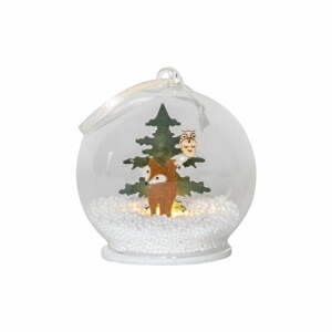 Christmas Forest karácsonyi függő világító LED dekoráció, ø 8 cm - Star Trading