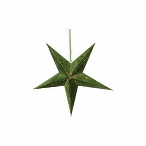 Velvet zöld karácsonyi világító dekoráció, ø 60 cm - Star Trading
