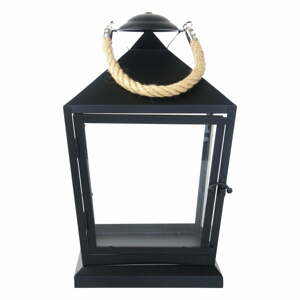 Classical fekete lámpás, magasság 35,4 cm - Esschert Design
