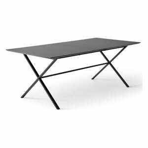 Meza fekete étkezőasztal, 210 x 100 cm - Hammel