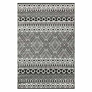 Relic fekete-fehér kültéri szőnyeg, 150 x 240 cm - Green Decore