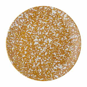 Carmel narancssárga-fehér agyagkerámia desszertes tányér, ø 21 cm - Bloomingville