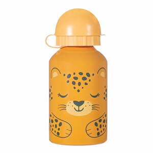 Leopard narancssárga gyerek ivópalack, 250 ml - Sass & Belle