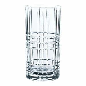 Long Drink 4 db-os kristályüveg pohár és szívószál szett, 445 ml - Nachtmann