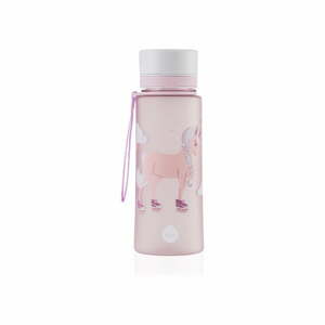 Rózsaszín ivópalack 600 ml Unicorn - Equa