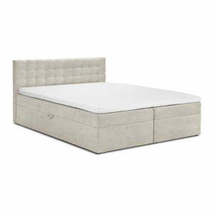 Jade bézs kétszemélyes ágy, 180 x 200 cm - Mazzini Beds
