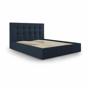 Nerin kék kétszemélyes ágy, 140 x 200 cm - Mazzini Beds