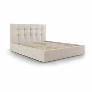 Nerin bézs kétszemélyes ágy, 160 x 200 cm - Mazzini Beds