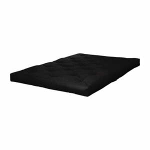 Basic fekete futon, 120 x 200 cm - Karup