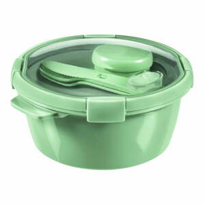 To Go Oval zöld ételtartó doboz, 1,6 l - Curver