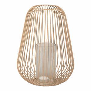 Lantern világosbarna asztali lámpás, magasság 30 cm - PT LIVING