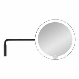 Modo fekete fali kozmetikai tükör LED világítással - Blomus