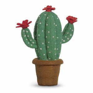 Cactus Flower zöld dekoráció filcből, magasság 32 cm - Mr. Fox