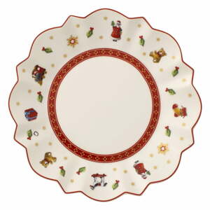 Fehér porcelán tányér karácsonyi motívummal, ø 18 cm - Villeroy & Boch