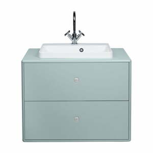 Color Bath világoszöld szekrény mosdókagylóval, csaptelep nélkül 80x62 cm - Tom Tailor for Tenzo