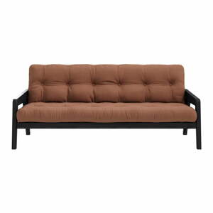 Grab narancssárgás barna kinyitható kanapé 204 cm - Karup Design