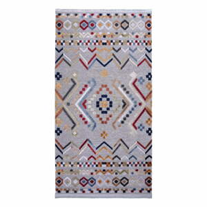 Milas szürke pamutkeverék szőnyeg, 120 x 180 cm - Vitaus