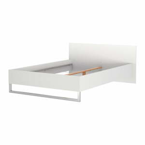 Style fehér kétszemélyes ágy, 140 x 200 cm - Tvilum