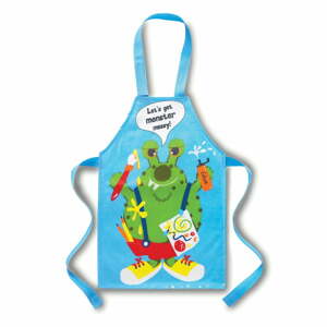 Monster kék pamut gyerek kötény - Cooksmart ®