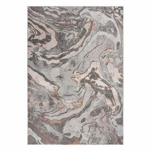 Marbled szürke-bézs szőnyeg, 80 x 150 cm - Flair Rugs