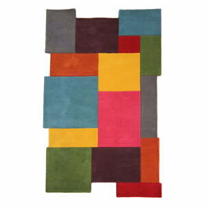 Collage gyapjú szőnyeg, 200 x 290 cm - Flair Rugs