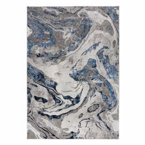 Marbled kék-szürke szőnyeg, 240 x 340 cm - Flair Rugs