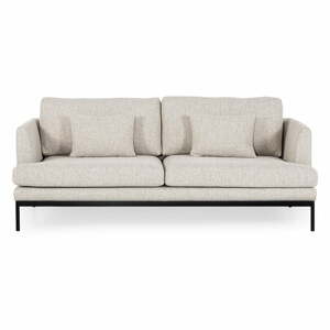 Pearl világosbézs kanapé, szélesség 165 cm - Ndesign