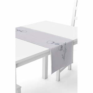 Szürke asztali futó, 40 x 140 cm - Kate Louise