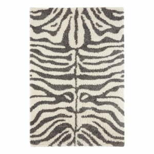 Striped Animal szürke-bézs szőnyeg, 170x120 cm - Ragami