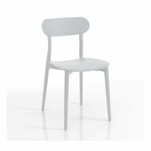 Fehér műanyag kerti szék Stoccolma - Tomasucci